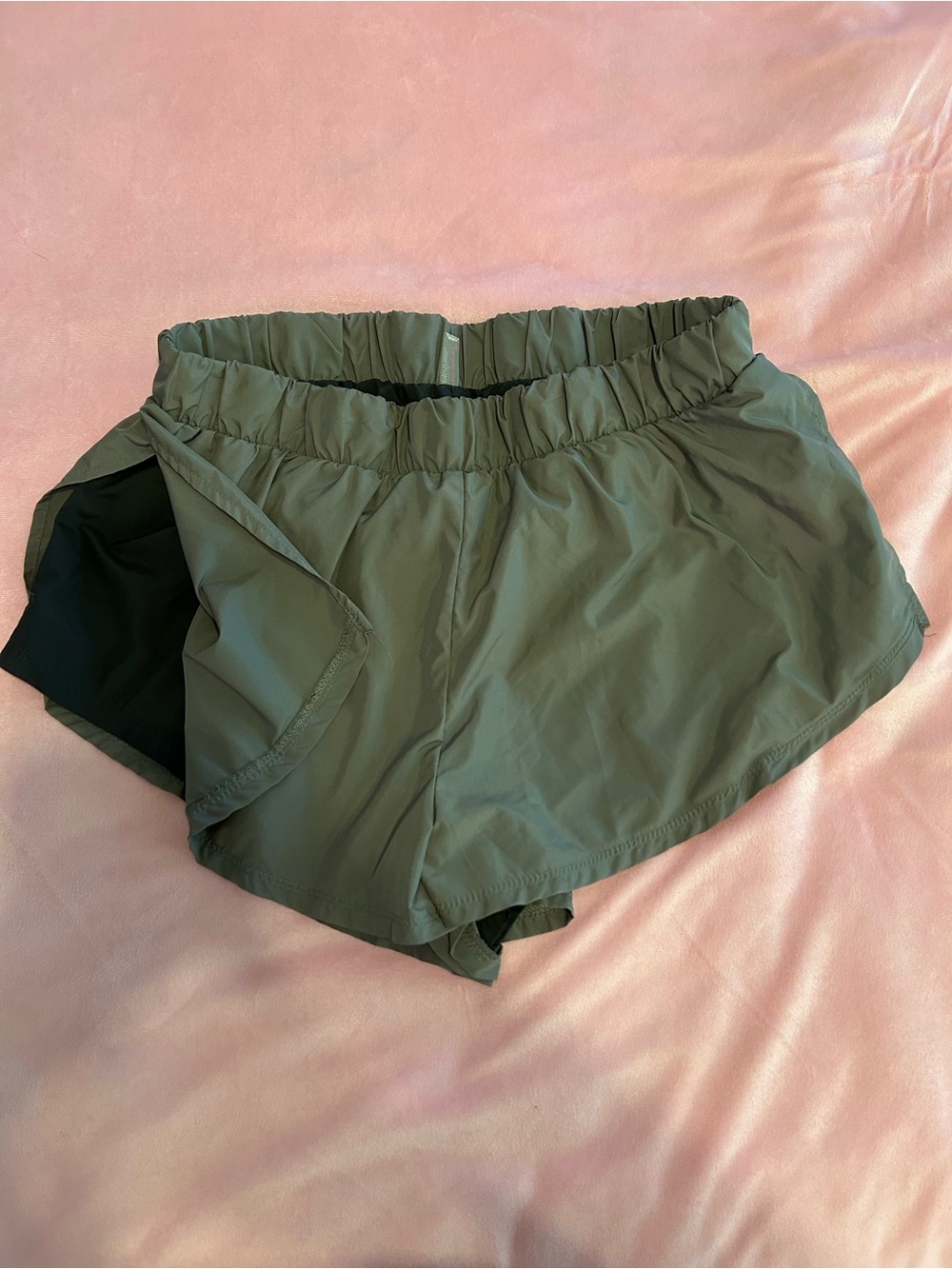 FP Movement by Free People Gray Athletic Shorts with Liner